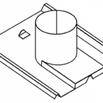 embase sortie circulaire filaire