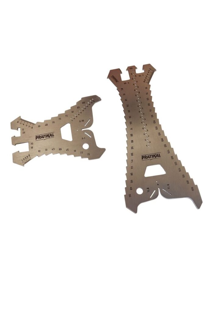 La tracette à zinc est disponible en 2 versions.